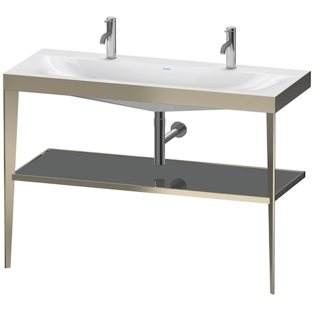 Xviu C-Bonded Set With Metal Console Flannel Gray High Gloss
